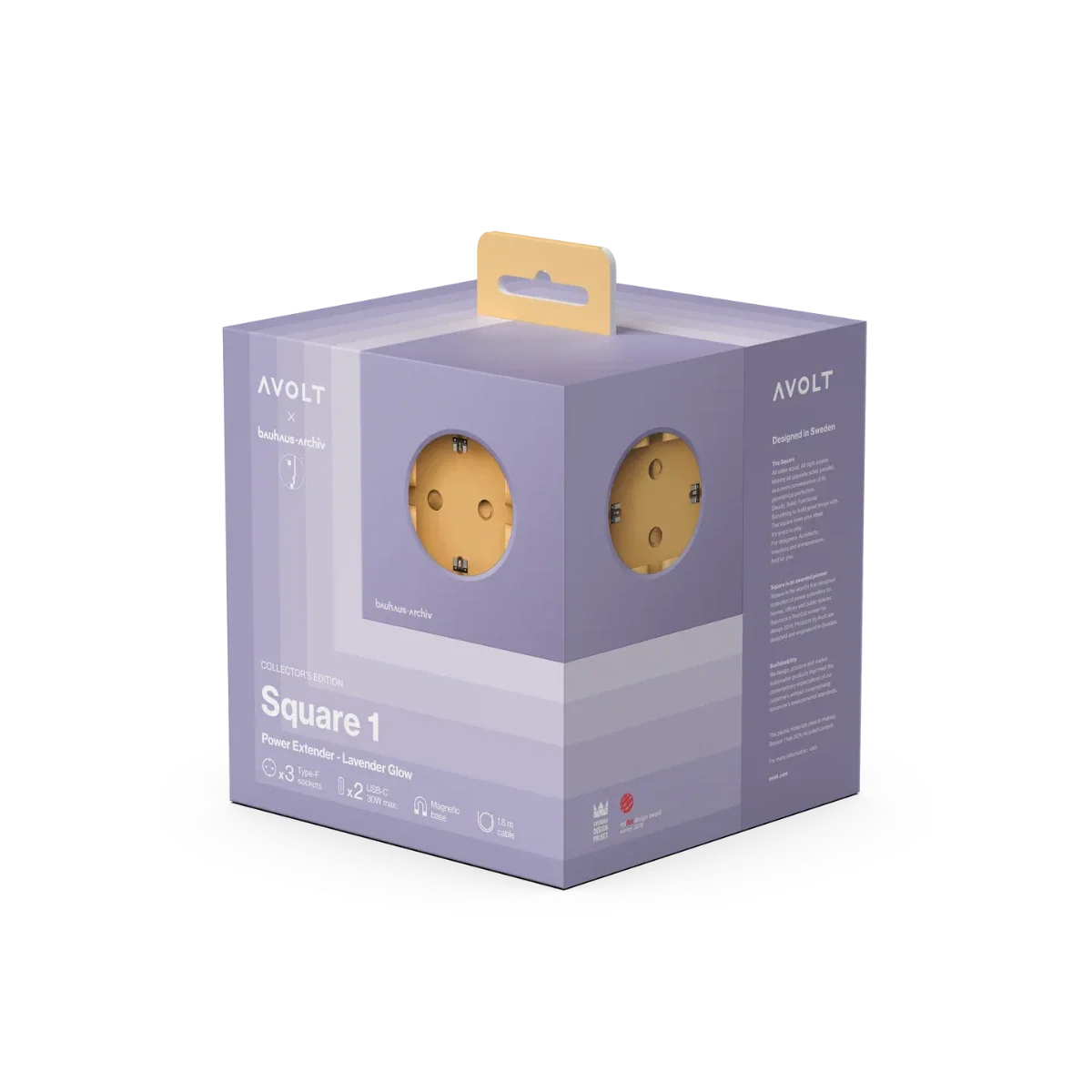 Square 2 USB // Bauhaus-Archiv Lavender Glow - Image 4